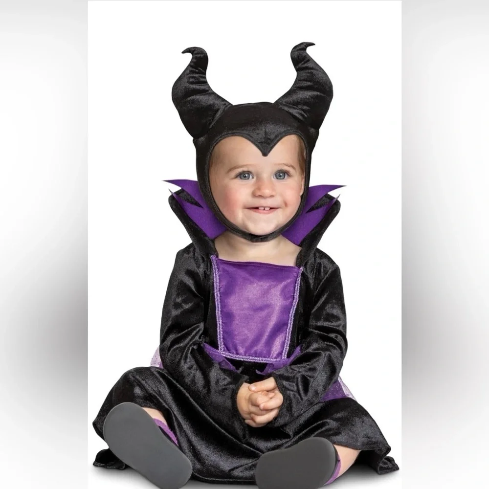 Disney Maleficent Black and Purple Costume